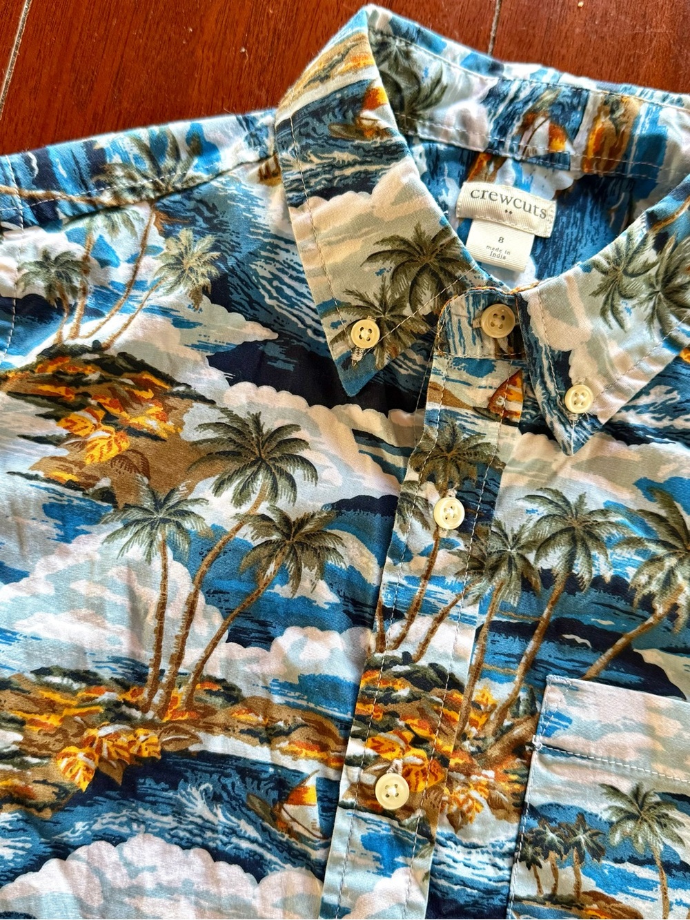 Boys Hawaiian Shirt | Crewcuts by J.Crew | Like New | Size 8